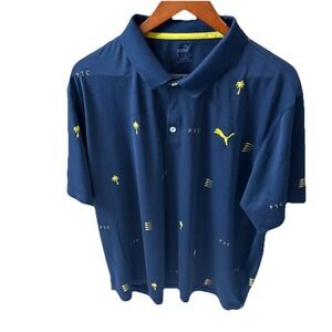 Men's Puma Polo Short Sleeve Shirt 3XLT TALL NWT